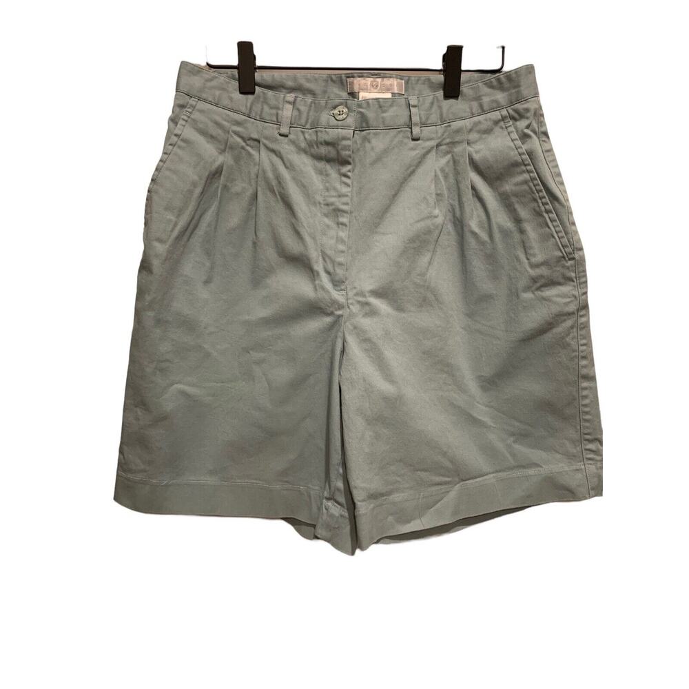 Vtg Nike Golf‎ Womens Blue Pleated Shorts size 12